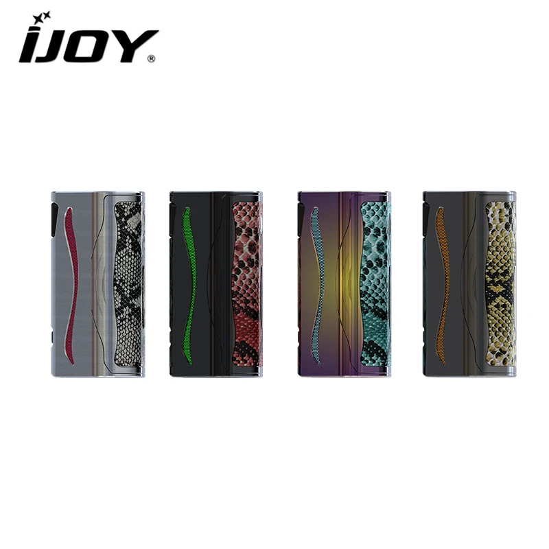 Оригинал IJOY Genie PD270 поле Mod Vape NI/TI/SS 234 Вт с двойной 20700 батарея Ddopt IWEPEL TC чипсет RGB
