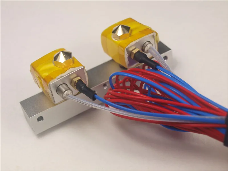 1 set FLASHFORGE dual Extruder Assembly full kit for Flashforge 3D printer hotend spare parts