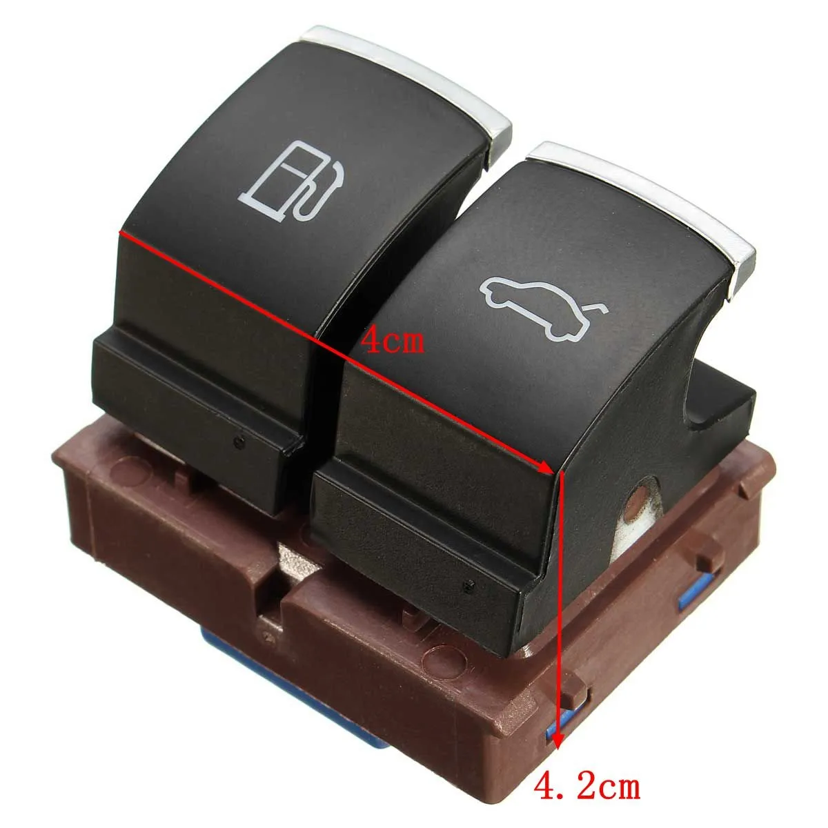 Новый хромированный переключатель для выпуска топливного бака на дверь