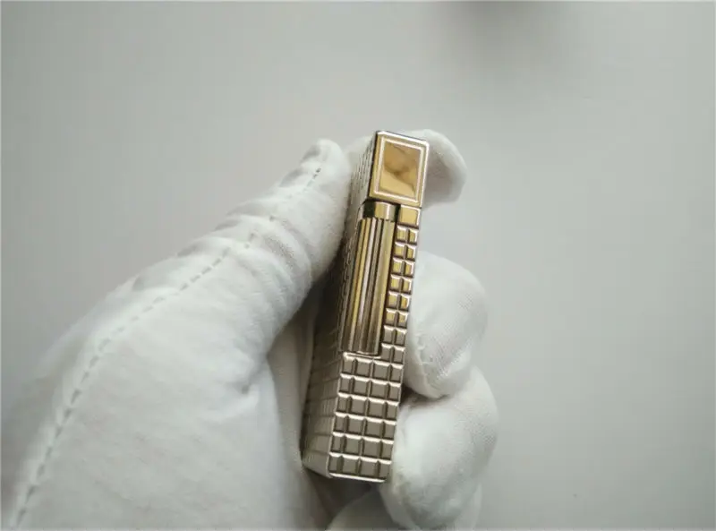 Чистая медь с ярким S.T памятный STdupont Зажигалка для сигарет медный корпус/матовый