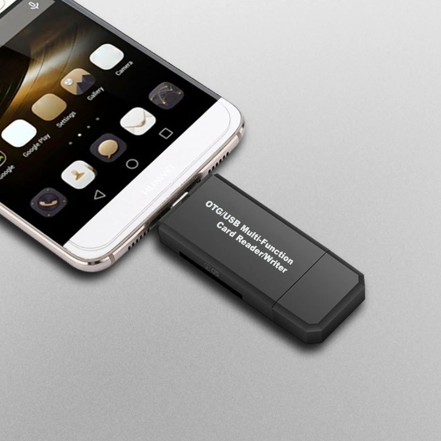 Besegad 2 в 1 TF SD Card Reader Micro USB OTG к 0 разъем адаптера для смартфонов на Android планшеты