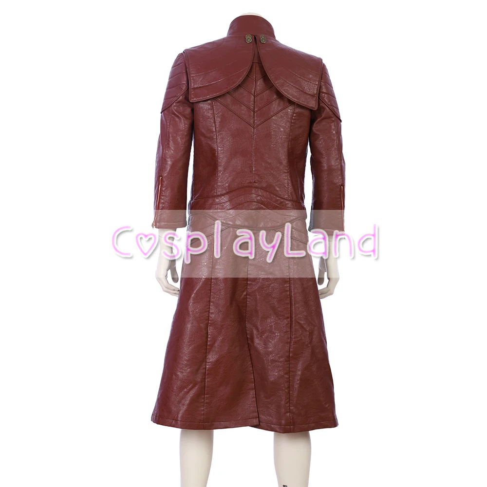 Devil May Cry 5 Dante Trench Costume Halloween Costumes Adult Men Cosplay DMC5 Fancy Coat Jacket Accessories |