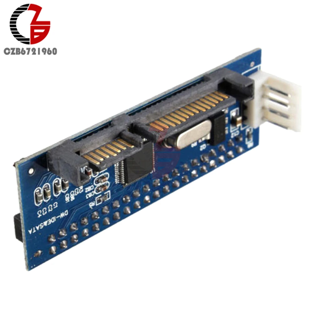 Новый адаптер JM20330 с 22 контактным разъемом SATA Male на IDE PATA 40Pin Female|sata ide adapter|sata pata