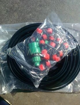 30Set 25M DIY Automatic Micro Drip Irrigation System Plant Watering Garden Hose Kits With Adjustable Dripper Smart Controller | Дом и сад