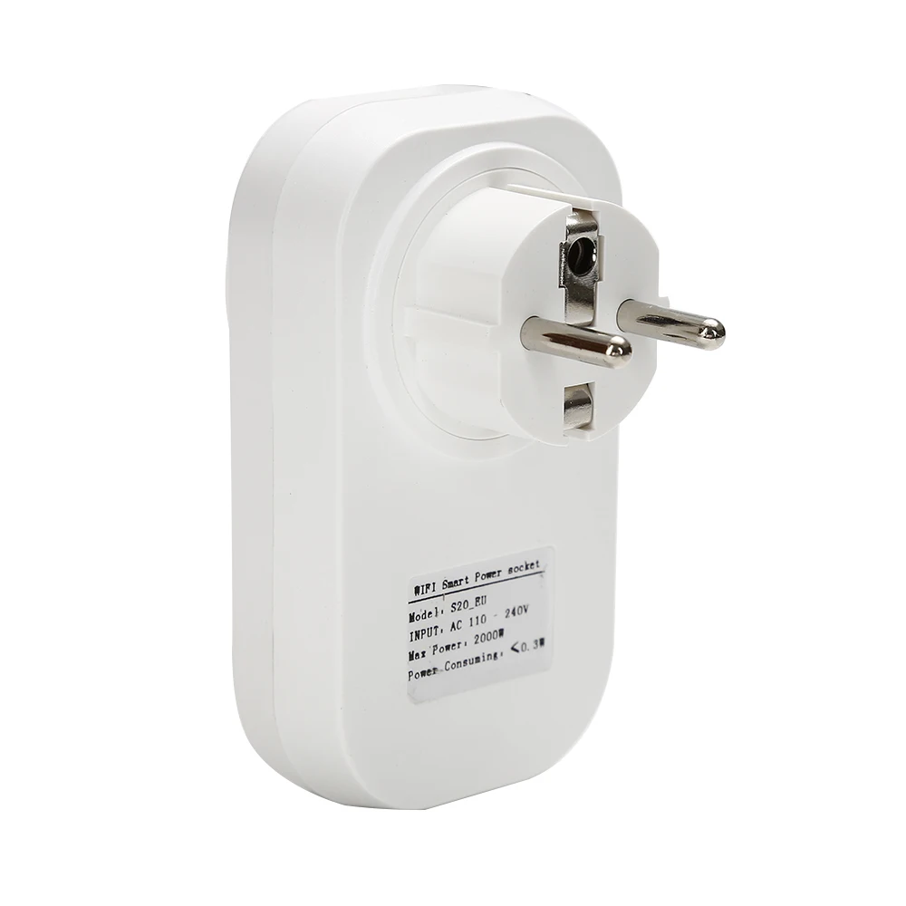 Sonoff S20 WiFi умная розетка EU(E/F) UK US EU CN вилка Беспроводная Удаленная Розетка Wifi переключатель работает с Alexa Google домашний помощник