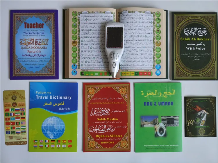 ЖК дисплей Quran pen reader MP4 цифровой громкоговоритель Коран speaker Koran Player более 25