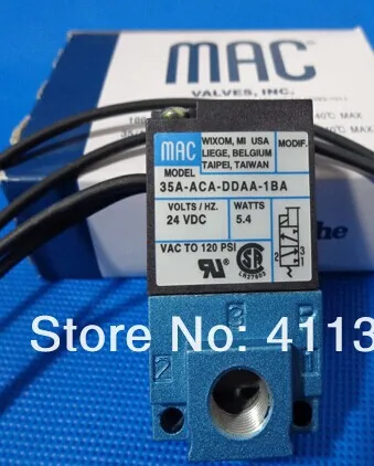 Бесплатная доставка высокочастотный 24v 1/8 MAC микро электромагнитный клапан