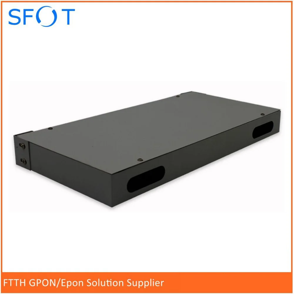 12-портовый волоконно-оптический кабель Клеммная коробка FC/SC/ST универсальный порт