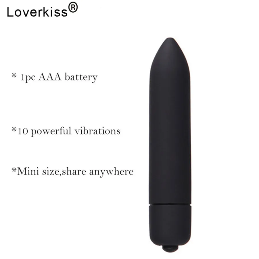 10-скоростной Вибратор-пуля Loverkiss Анальный вибратор силиконовая присоска большая