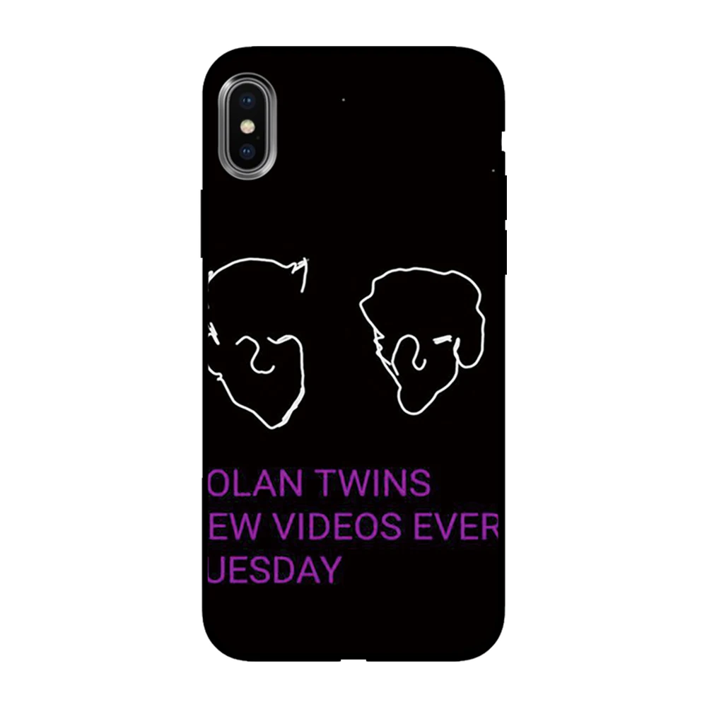 Мягкий ТПУ чехол Dolan Twins для Apple iPhone 6 6S 7 8 Plus 5 5S SE X XS MAX XR силиконовые чехлы |