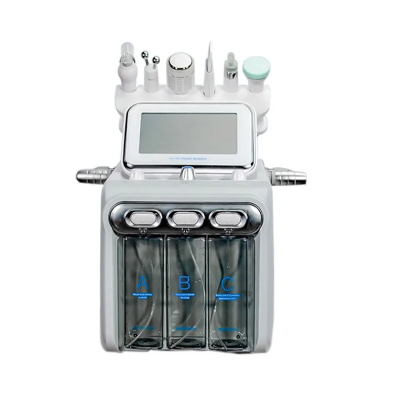 Hydro Dermabrasion Equipment H2 O2 Water Hydrafacial Oxygen Jet Peeling Skin Care BIO Lifting Ultrasonic Spa Beauty Machine