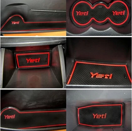Высокое качество двери Автомобиля коврик защиты для YETI 2014 ворота слот площадку