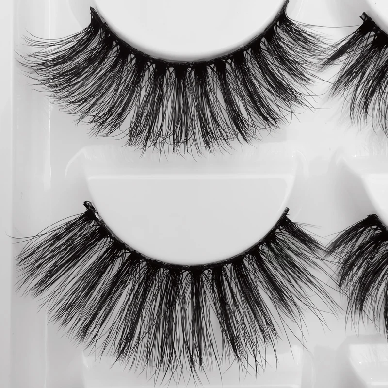 10 коробок оптом накладные ресницы натуральные длинные искусственные норковые