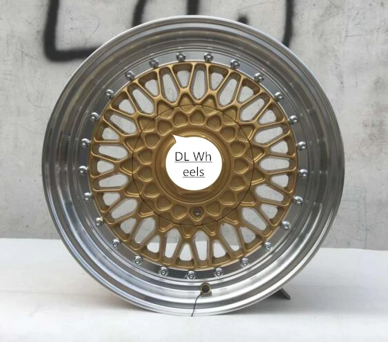 BS RS 15x6,5 красный черный и золотой 4x100 4x114,3 автомобильные легкосплавные колесные диски