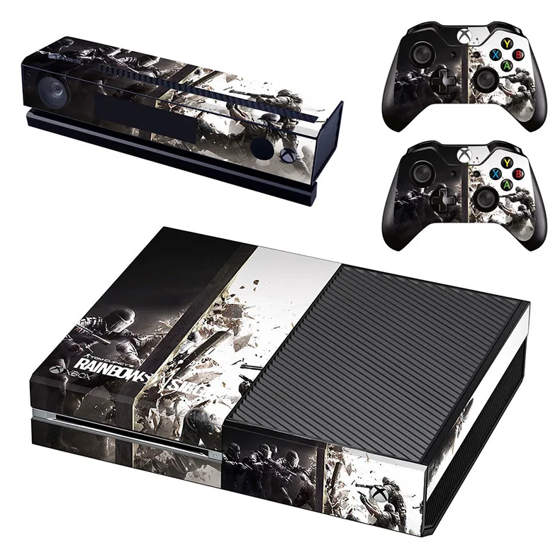 GSTM0900 Rainbow Six Siege наклейка для кожи vinilo adesivo pegatina наклейка s для консоли Xbox One& Kinect& два контроллера - Цвет: GSTM0900