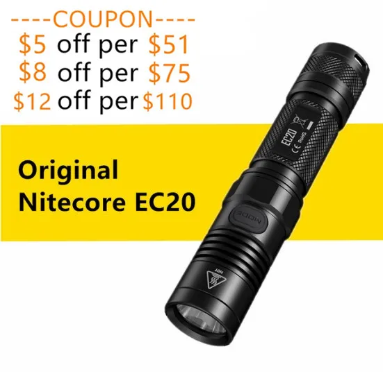 Фонасветильник высокой мощности оригинальный классический Nitecore EC20