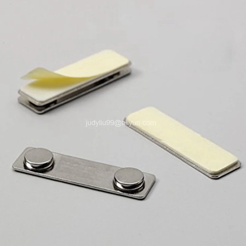 10 шт. магнитный держатель для имени/удостоверения личности прочная застежка с