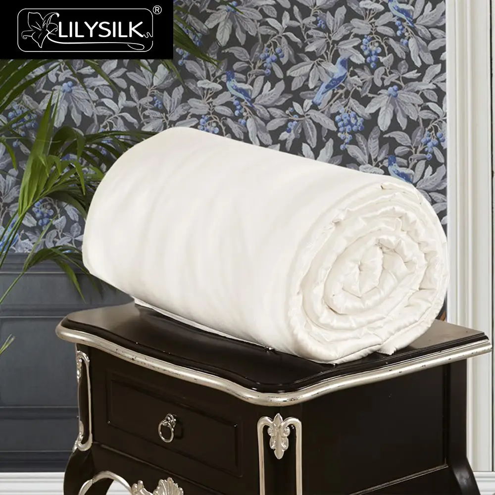 Lilysilk Одеяло шелковое mulberry натуральное шелковица плед пушистый 100% Шелковое