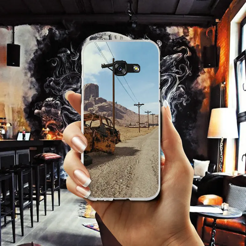Игры Pubg Победитель Куриный Ужин для Samsung Galaxy A3 A5 A7 J1 J2 J3 J4 J5 J6 J7 2016 2017 2018 Coque сумки