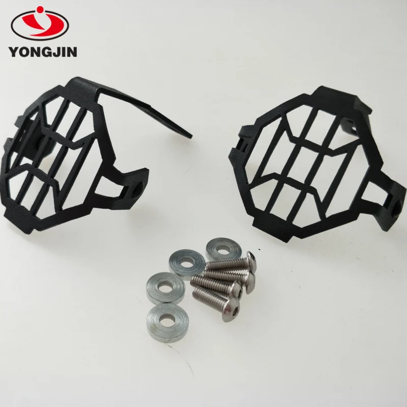 

Free Shipping 1Pair Protector Guards Cover Fog Lights for BMW R1200GS F800GS / ADV