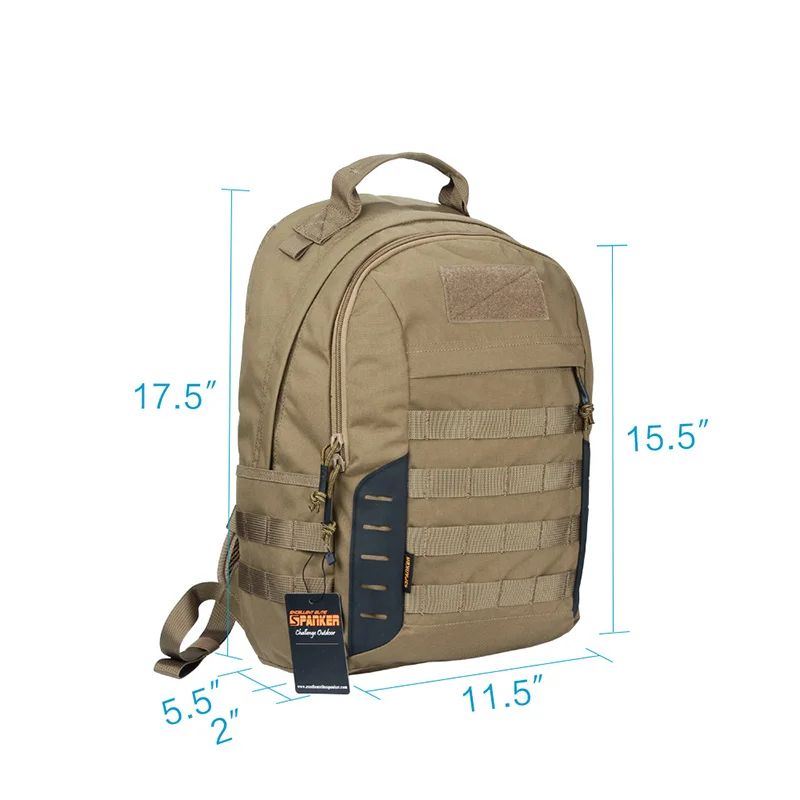 Отличный рюкзак ELITE SPANKER для активного отдыха Военный Рюкзак Molle походов объем 20 л