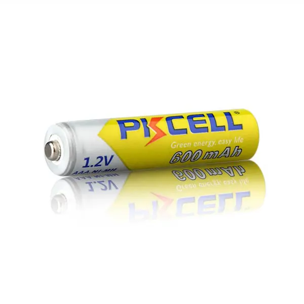 

16Pcs/4cards*PKCELL NIMH AAA Battery 600mAh 1.2V 3A AAA Ni-MH Rechargeable Batteries Over 1000times Cycles