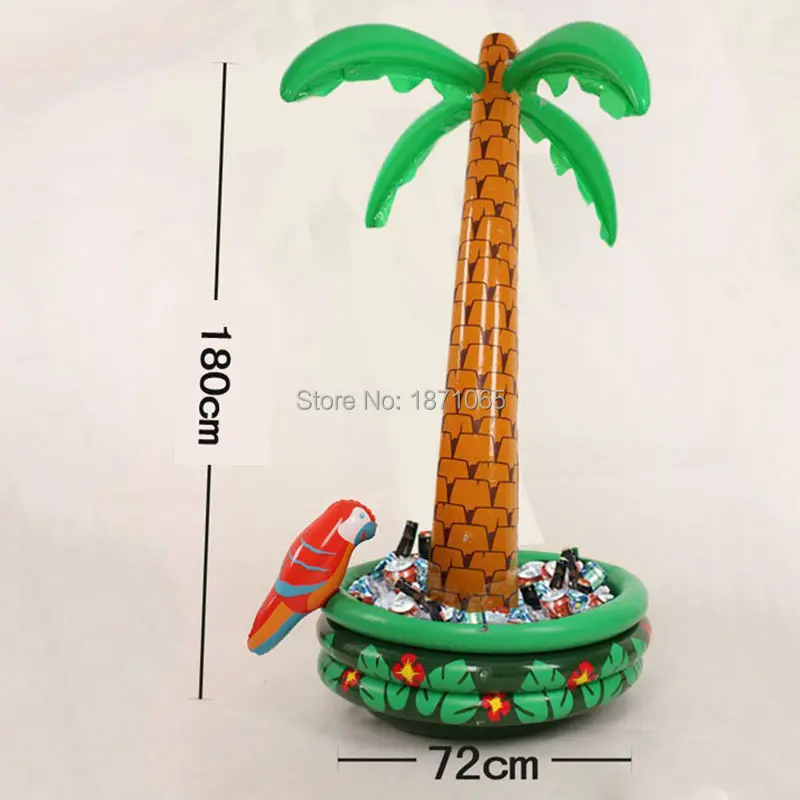 180 см большая надувная Кокосовая пальма охладитель для напитков ведро льда