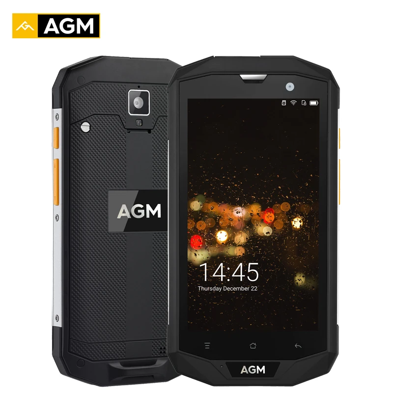 AGM A8 5 Inch Shockproof Phone 4GB RAM 64GB ROM IP68 Smartphone Quad Core Android 7.1 13.0MP 4050mAh 4G Mobile Cellphone NFC OTG | Мобильные
