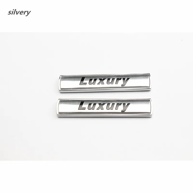 2 шт./компл. Роскошный Металлический 3d логотип автобрызговик эмблема задней двери