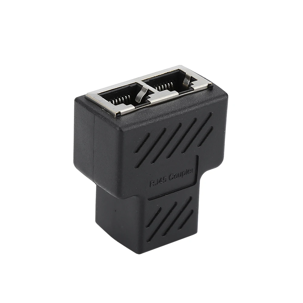 Разветвитель Zeadow RJ45 адаптер с 1 на 2 порта мама CAT5/CAT6 разъем Ethernet LAN разветвитель