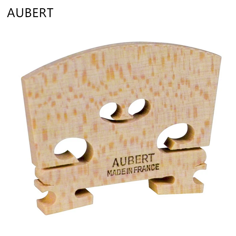 

5 Pcs Original Aubert Violin Bridge Size 4/4, 3/4, 1/2, 1/4 Professional Violino Accessories Made in France