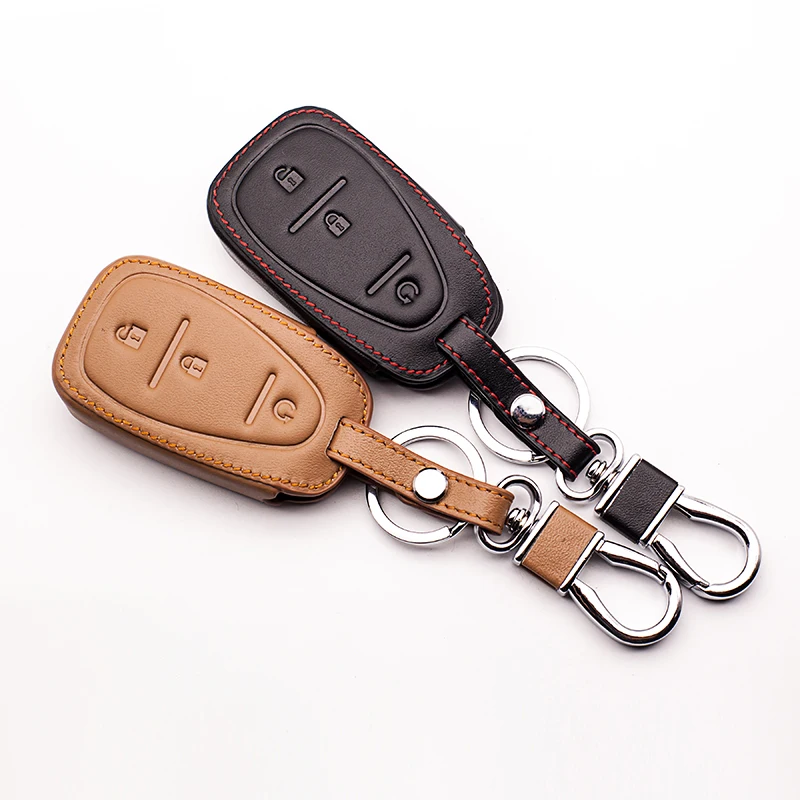 

Top layer leather Genuine Leather car-covers For Chevrolet Chevrolet Cruze / Malibu XL / M49 Equinox car keys accessories shell