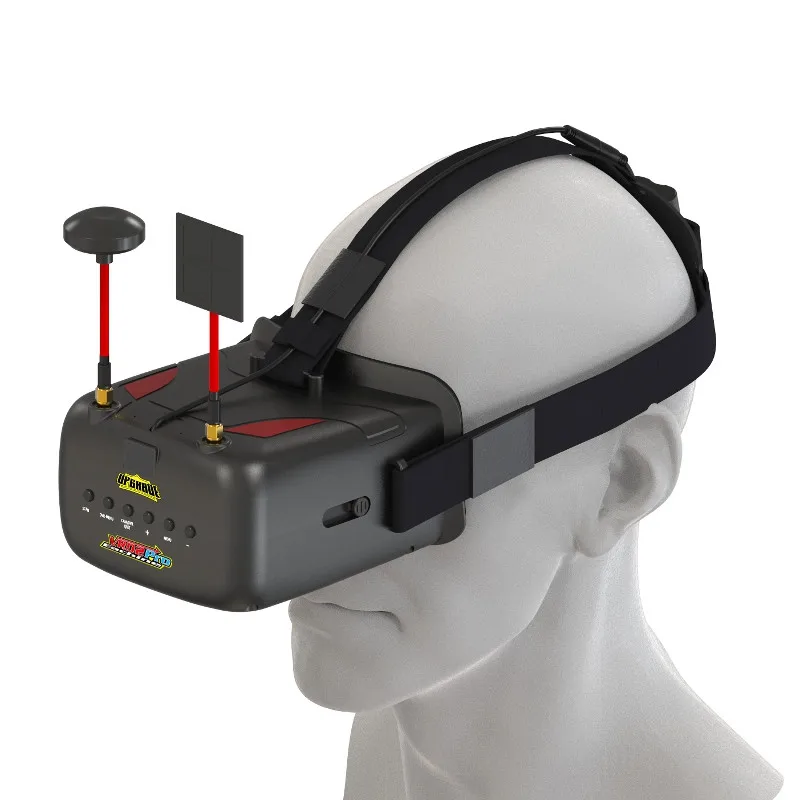 В наличии Eachine VR D2 Pro 5 дюймов 800*480 40CH 8G разнообразие FPV очки w/DVR объектив