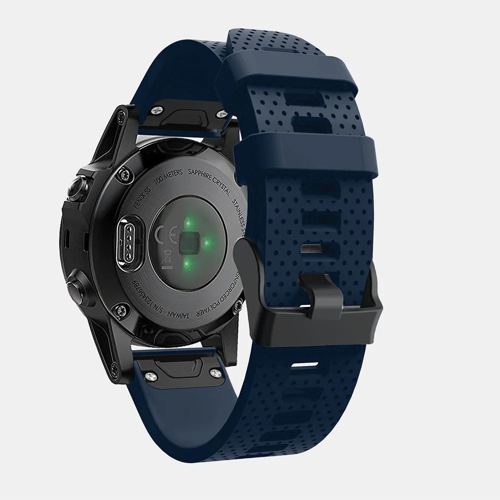 Силиконовый мягкий ремешок спортивный браслет для Garmin Fenix 5S часы замена