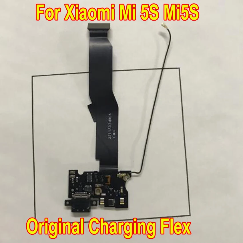 100% оригинальный разъем Micro Dock для Xiaomi Mi 5S MI5S M5S USB порт зарядного устройства
