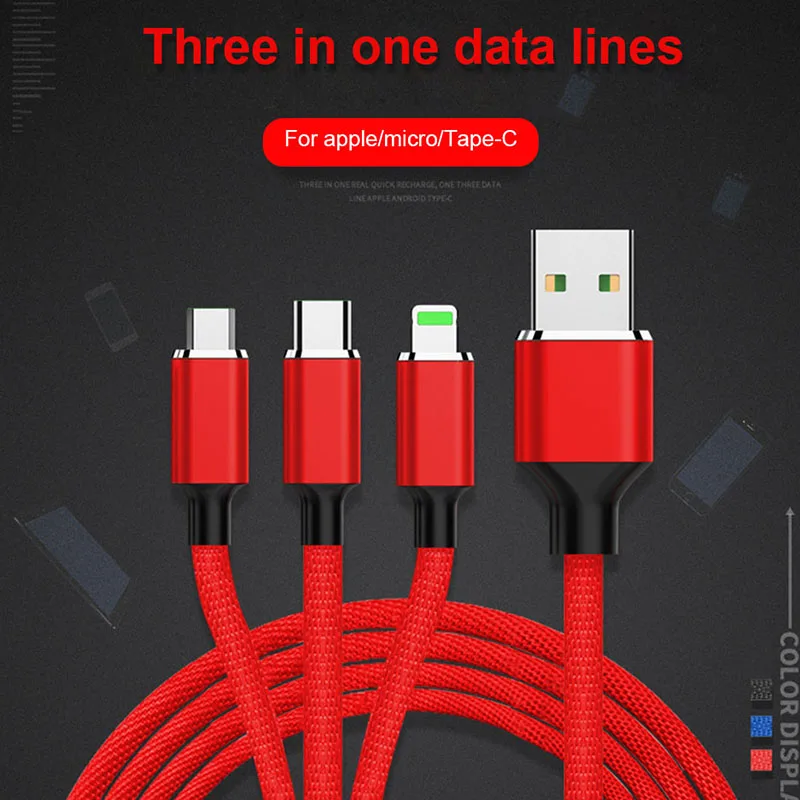 NOHON универсальный кабель освещения для iPhone XS 8 Plus X ipad Mini Micro usb type C samsung Xiaomi кабели