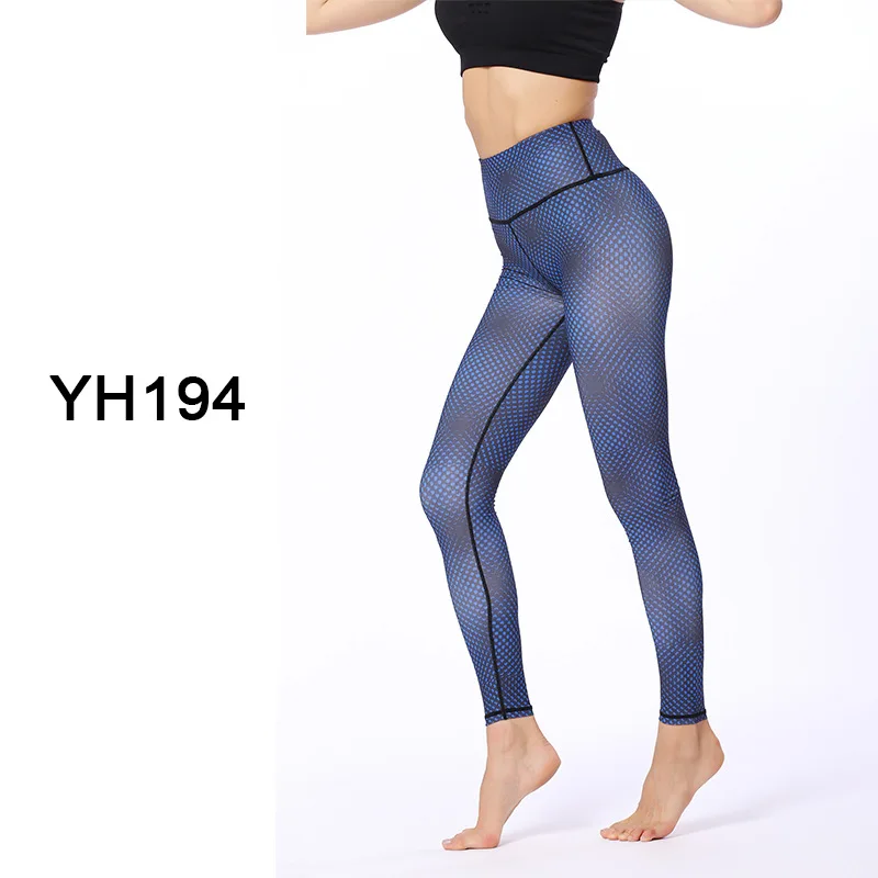 Women Sportswear High Waist Compression Sport Pants Quick Dry Workout Leggings Printed Fitness For Girls Female | Женская одежда