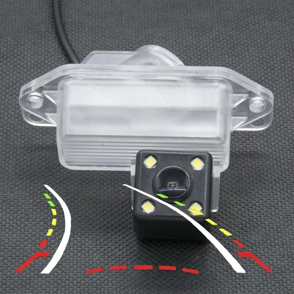 Car Dynamic Trajectory Tracks rear view camera for Mitsubishi 2015 2008 2010 LANCER EX/ PAJERO IO CCD BackUp Reverse Camera | Автомобили и
