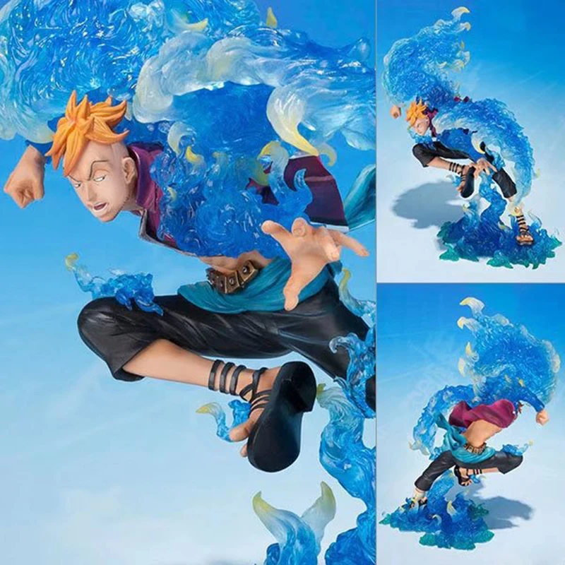 Аниме Одна деталь Figuarts нулевой Марко Феникс Ver ПВХ Рисунок Коллекционная модель
