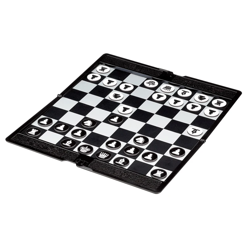 High Quality Chess Game Set Purse of International Magnetic Chessman Folding Chessboard Pieces BSTFAMLY I18 |