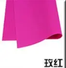ROSE RED 10 шт. 50*50 см EVA пены Бумага ручной работы, из пеноматериала листов губка Бумага DIY ручной работы Цветы материалы детсада резиновый Бумага - Цвет: ROSE RED