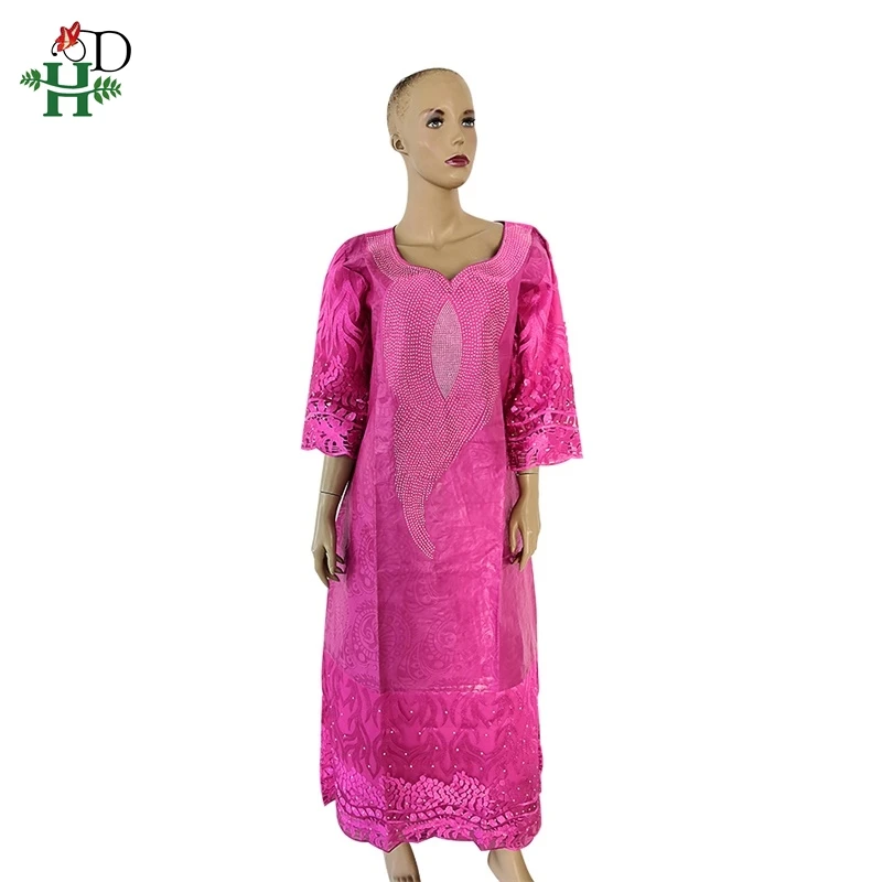 H & D африканская женская одежда кружевные платья Женская vestido africano Платье женское