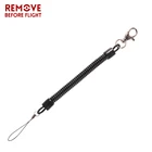 Брелок для ключей, 1 шт., Черный рыболовный шнурок, плоскогубцы