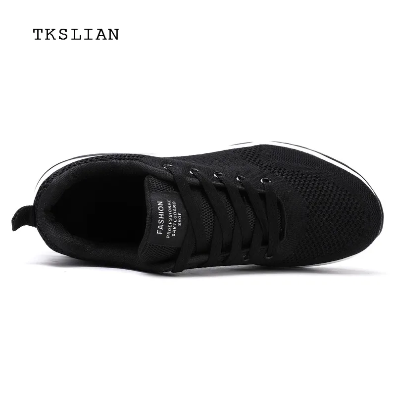 Men Summer Sneakers shoes big size cushion trainers Unisex Breathable walking red black footwear male plus sneaker | Обувь