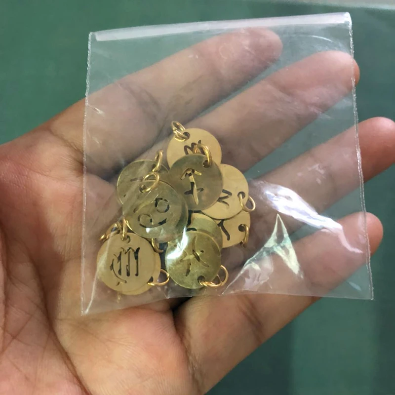 Fnixtar 12 мм подвески из нержавеющей стали знаков зодиака DIY созвездия мини Подвески