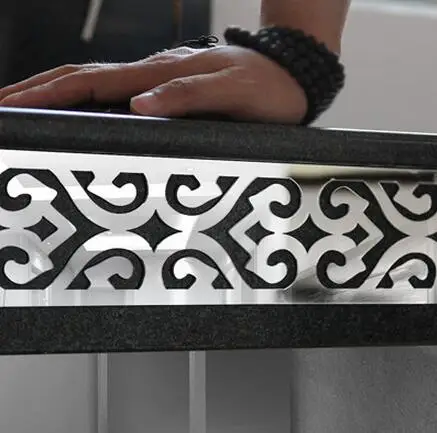 5 шт./лот трехмерные акриловые зеркальные настенные наклейки подвесной потолок