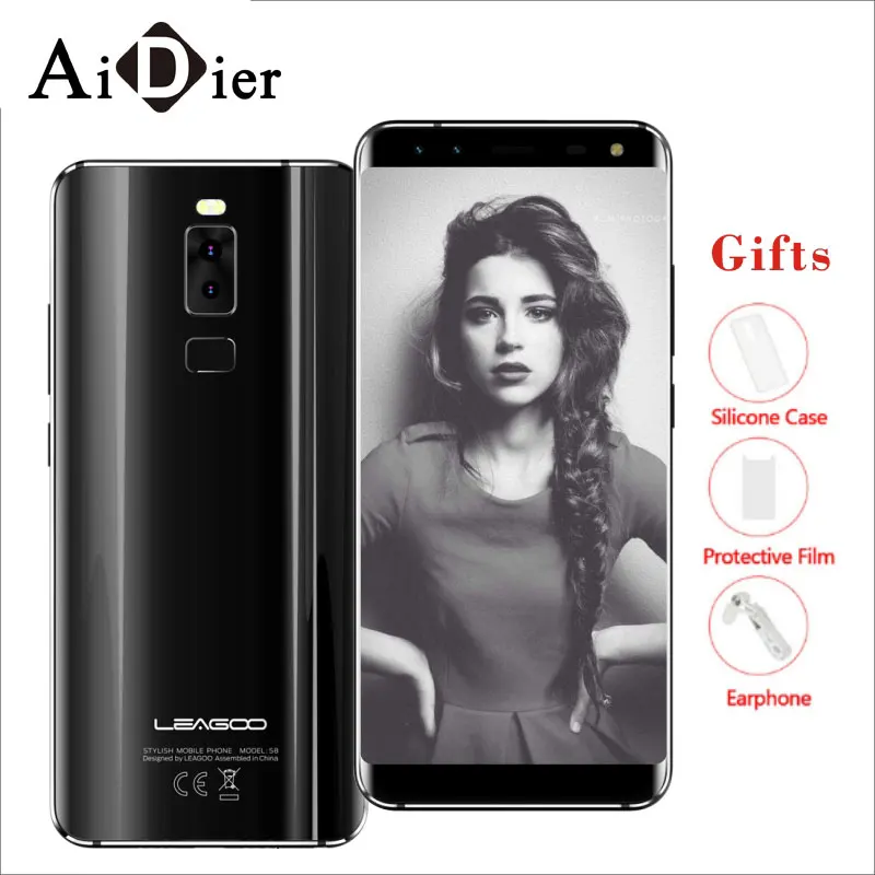LEAGOO S8 мобильный телефон 5 72 ''HD + край уменьшенного использования пластин 18:9