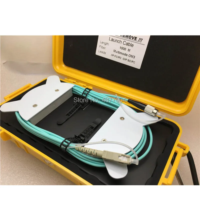 Высококачественный кабель для запуска OTDR однорежимный 9/125 OM3 FC-SC 500M многорежимный