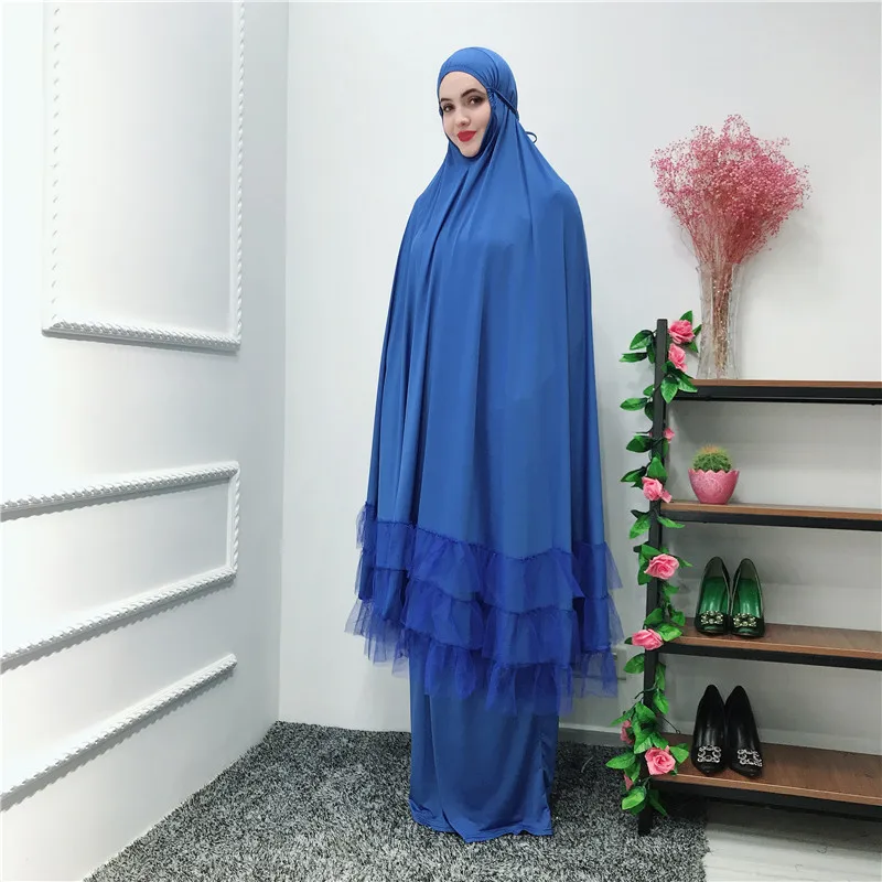 Мусульманский комплект одежды jubah abaya одежда для Рамадана 2019|Мусульманская