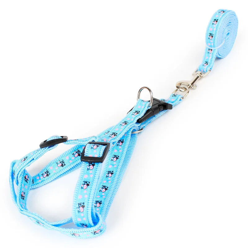 Модный поводок для домашних животных с принтом маленький собак и кошек 1 комплект
